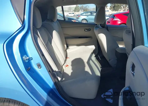 2011 Nissan Leaf Sl из США, поврежденный, VIN JN1AZ0CP3BT004972